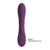 Botón del Pretty Love Rosolyn morado