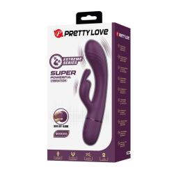 pretty love rocco vibrador rabbit morado - 3