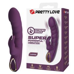 pretty love-harper vibrador rabbit morado - 1