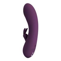 pretty love-harper vibrador rabbit morado - 4