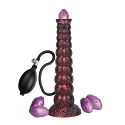 Power monsters - voidclaw brute dildo hinchable fantasía bicolor 29 cm ø 5,7 cm