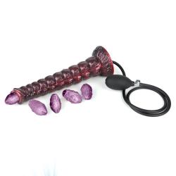 power monsters voidclaw brute dildo hinchable bicolor 29 cm - 5
