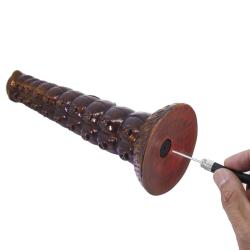 Power monsters - voidclaw brute dildo hinchable fantasía bicolor 29 cm ø 5,7 cm