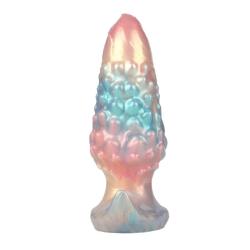 power monsters ebon leviathan plug anal hinchable tricolor 18 cm - 6