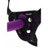 Get real - strap-on lace harnes morado - 3