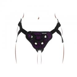 Get real - strap-on lace harnes morado