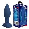 Plug anal Mr Play azul talla M con su caja