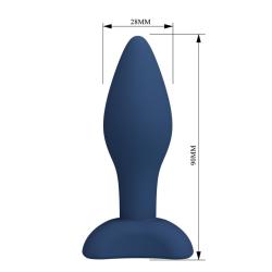 mr play plug anal conico azul s - 5