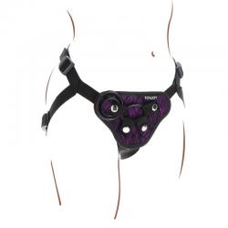 Get real - strap-on lace harnes morado