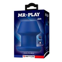 mr play jack plug anal hueco azul m - 3