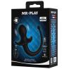 mr play vibrador anal perineal control remoto negro - 2