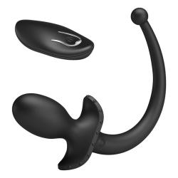 mr play vibrador anal perineal control remoto negro - 6