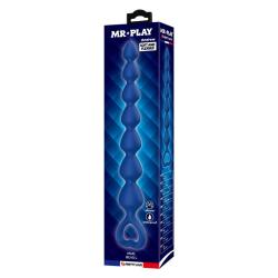 mr play bolas anales plug anal azul 26 cm - 3