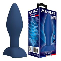 mr play plug anal conico azul l - 1