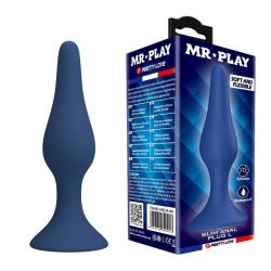 mr play plug anal slim azul l - 1