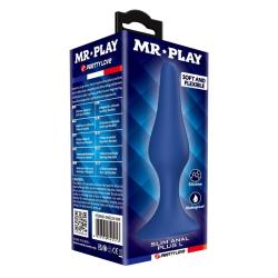 mr play plug anal slim azul l - 3