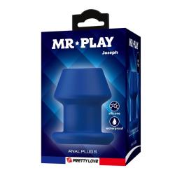 mr play jack plug anal hueco azul s - 3
