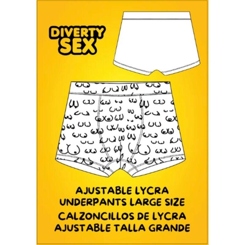 diablo picante calzoncillo tetas l - 1