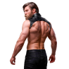 Fetish submissive attitude - arnés brigade ajustable ecopiel cuello hombre