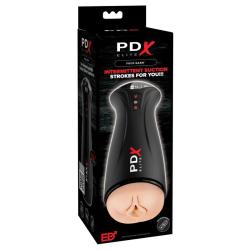 Pdx elite - masturbador con succión intermitente y vibración fap-gasm