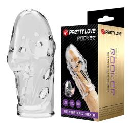 Pretty Love Booker funda texturizada transparente 8 cm - 1