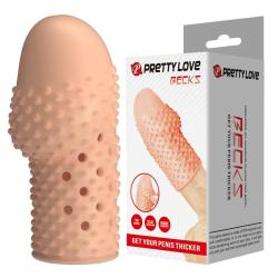 Pretty Love Becks funda con puntos natural 8 cm - 1