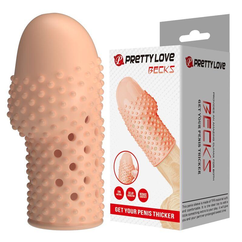 Pretty Love Becks funda con puntos natural 8 cm - 1