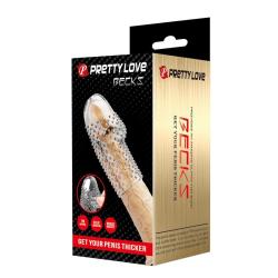 Pretty Love Becks funda con puntos transparente 8 cm - 3