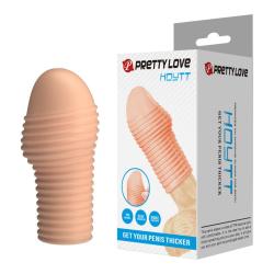 Pretty Love Hoytt funda estriada natural 9 cm - 1