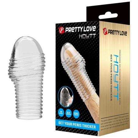 Pretty Love Hoytt funda estriada transparente 9 cm - 1