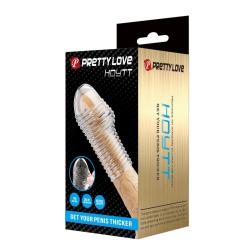 Pretty Love Hoytt funda estriada transparente 9 cm - 3