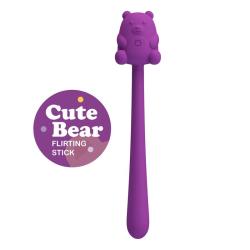 Pretty Love Cute Bear vibrador flexible recargable - 1