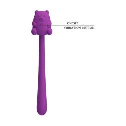 Pretty Love Cute Bear vibrador flexible recargable - 3