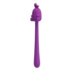Pretty Love Cute Bunny vibrador flexible recargable morado - 3