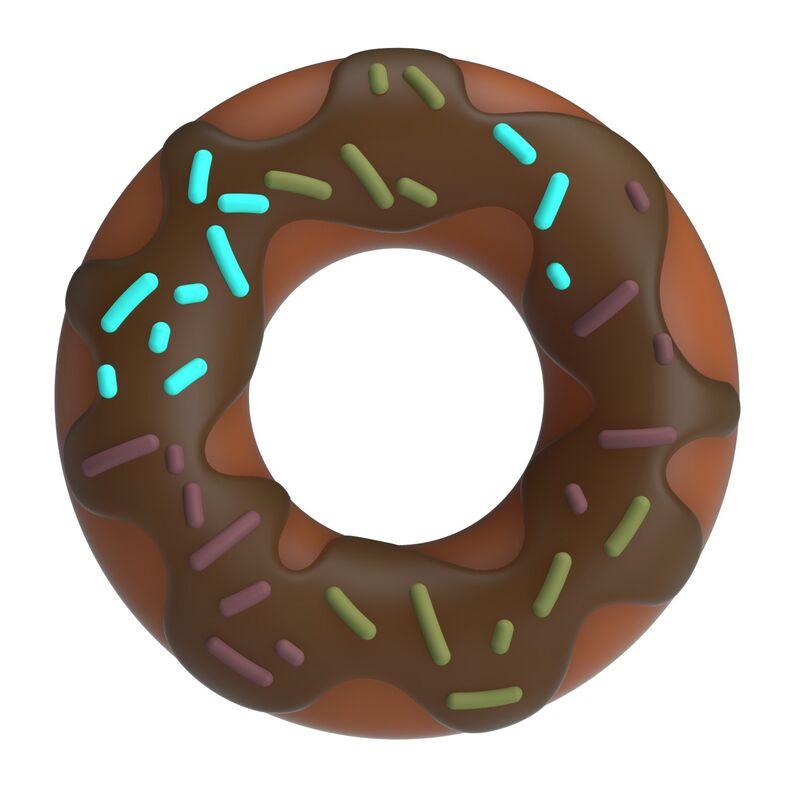 Pretty Love Choco Super Donut anillo para pene marron - 1