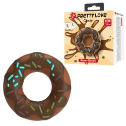 Pretty Love Choco Super Donut anillo para pene marron - 2