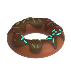 Pretty Love Choco Super Donut anillo para pene marron - 5