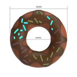 Pretty Love Choco Super Donut anillo para pene marron - 6