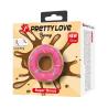 Pretty Love Berry Super Donut anillo para pene rosa - 2
