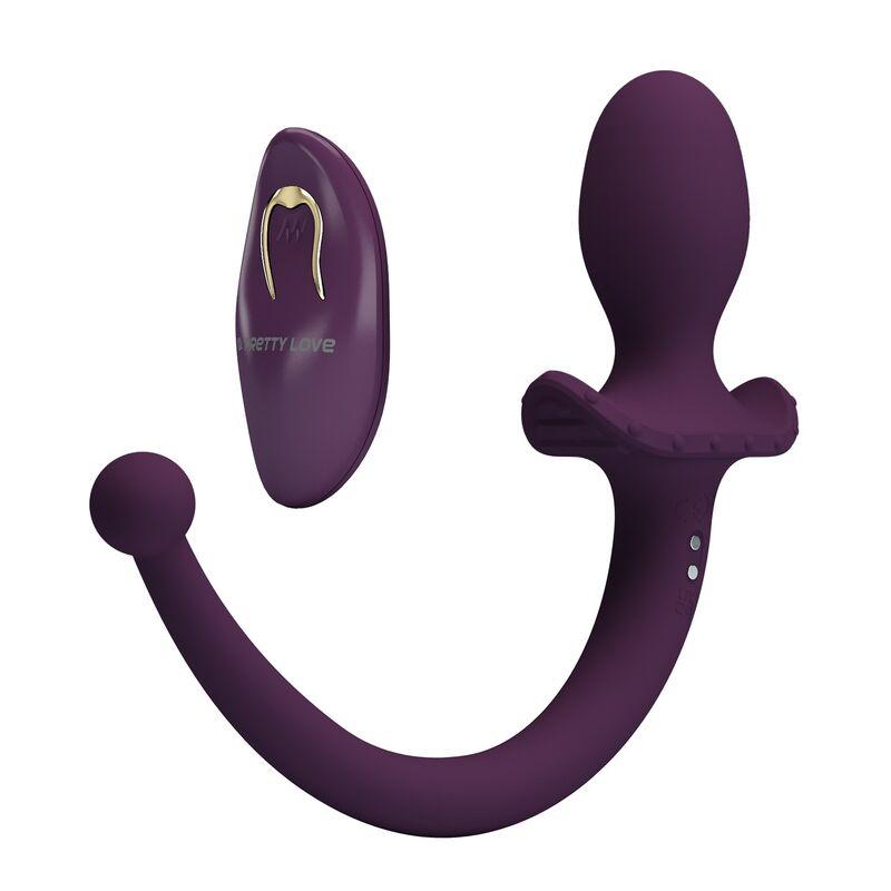 Plug vibrador Pretty Love Lioea con su mando