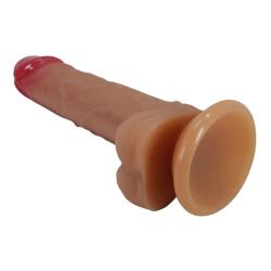 Detalle de la base de ventosa y textura del dildo Ivita