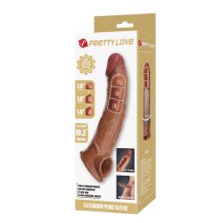 Envase de la funda extensora ajustable Pretty Love marrón