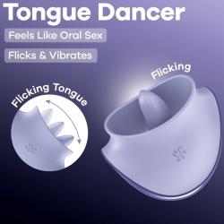 Satisfyer Tongue Dancer estimulador clitoriano lila - 6