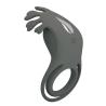 Pretty Love Master Ring anillo vibrador recargable con estimulador negro - 1