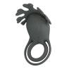 Pretty Love Master Ring anillo vibrador recargable con estimulador negro - 6