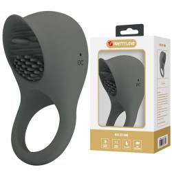 Pretty love - anillo vibrador recargable con estimulación oral