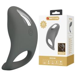 Pretty love - anillo vibrador recargable silicona suave
