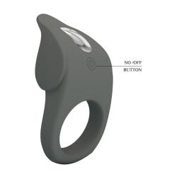 Pretty love - anillo vibrador recargable silicona flexible