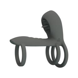 Pretty love - funda para pene con doble estimulación y efecto oral