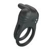 Pretty Love Sini anillo vibrador doble recargable negro - 1